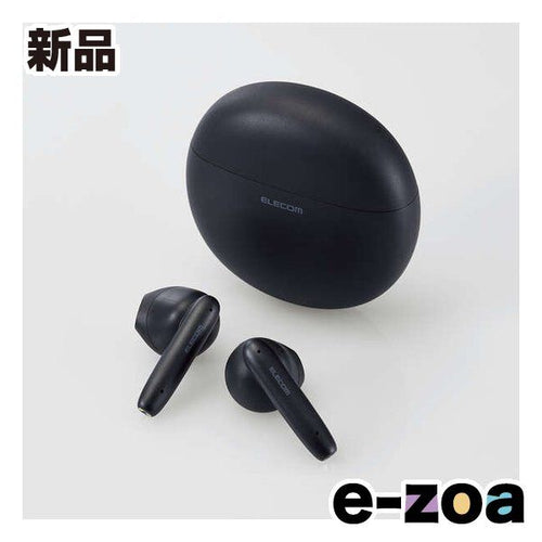 Elecom Wireless Headphones Bluetooth Lbt-Tws17Bk (2590343)