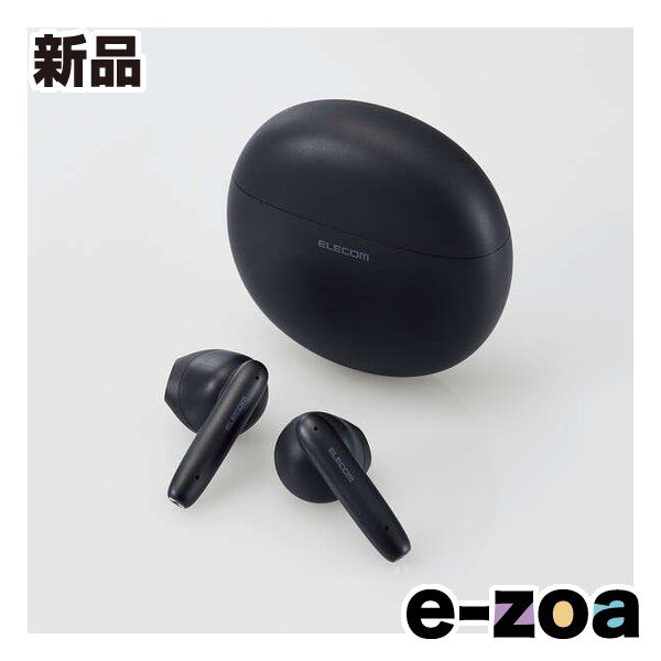 Elecom Wireless Headphones Bluetooth Lbt-Tws17Bk (2590343)