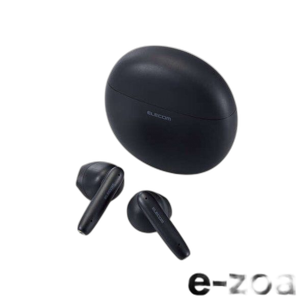 Elecom Wireless Headphones Bluetooth Lbt-Tws17Bk (2590343)