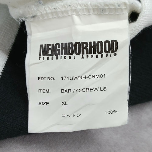 Neighborhood 7 Minutes, Long -Sleeved Cut -And -Sew T Xl 1051