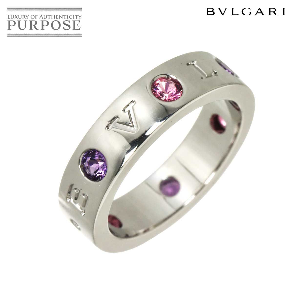 Bvlgari Ring #53 K18 Wg 750 90321591