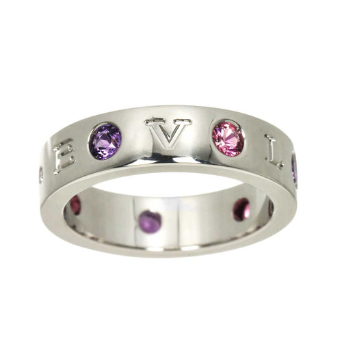 Bvlgari Ring #53 K18 Wg 750 90321591