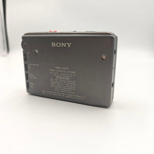Sony Cassette Players Wm-Gx77