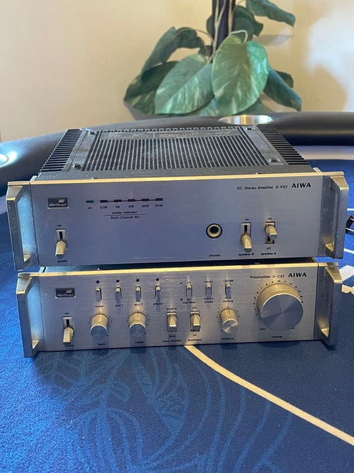 Power Amplifiers Aiwa S-P22 S-C22