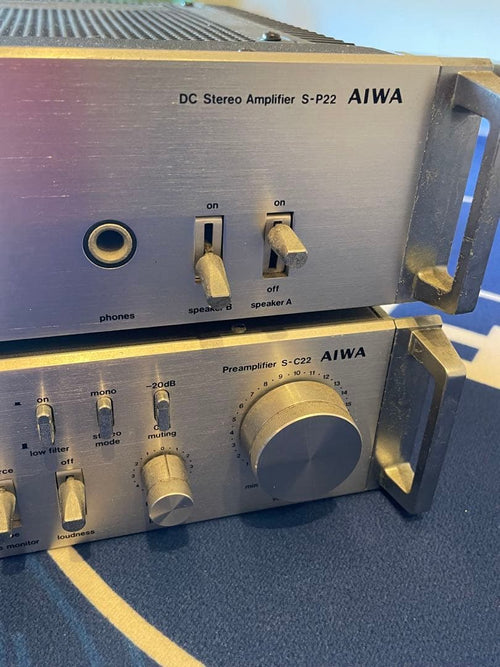 Power Amplifiers Aiwa S-P22 S-C22