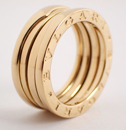 Bvlgari Ring B.Zero1 3 #53(11.5 K18Yg 9.5G