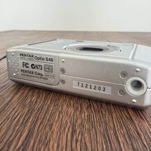 Compact Digital Camera Pentax Optio S40 3 400