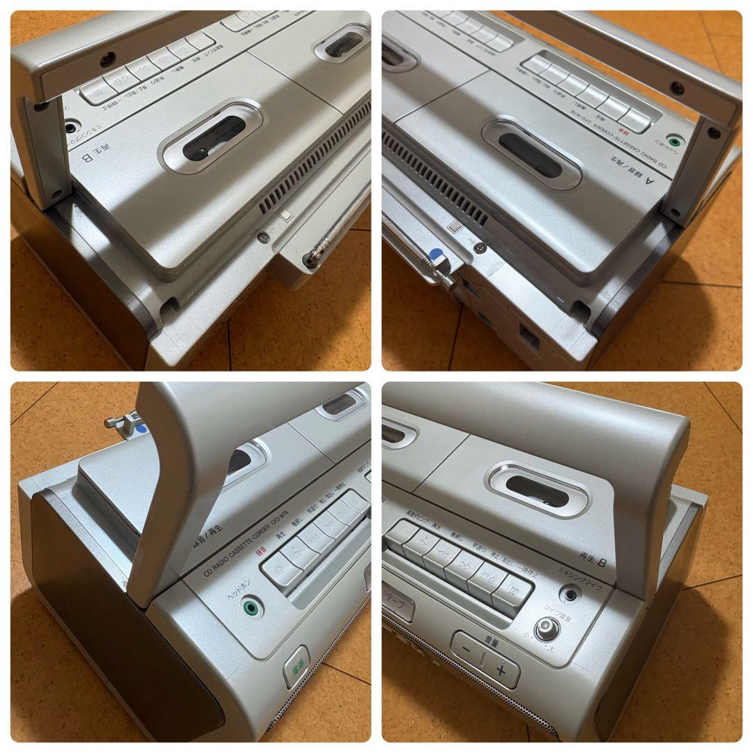 Sony Cd, Md Cassette Decks Cfd-W78 W