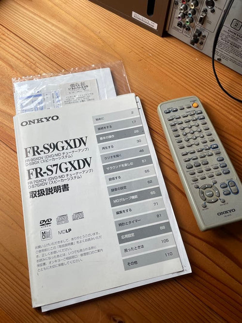 Onkyo Cd, Md Cassette Decks Dvd/Cd/Md Fr-9Gxdv