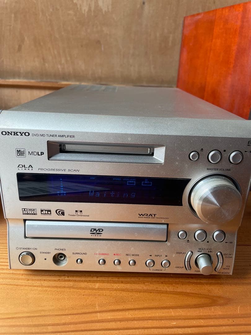 Onkyo Cd, Md Cassette Decks Dvd/Cd/Md Fr-9Gxdv