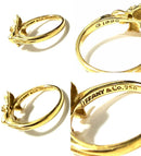 Tiffany Ring Tiffany&Co K18 Yg 1990 11 90