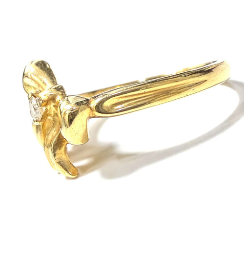 Tiffany Ring Tiffany&Co K18 Yg 1990 11 90