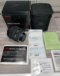 Sigma Lens (Single Focus) F1.4 Ex Dg Hsm