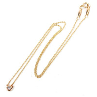 Tiffany Necklace Tiffany&Co. 750 K18Yg Gv56