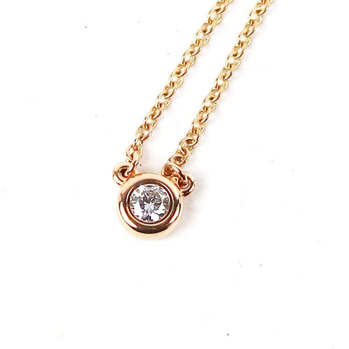 Tiffany Necklace Tiffany&Co. 750 K18Yg Gv56