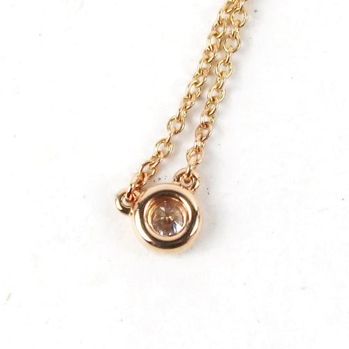 Tiffany Necklace Tiffany&Co. 750 K18Yg Gv56