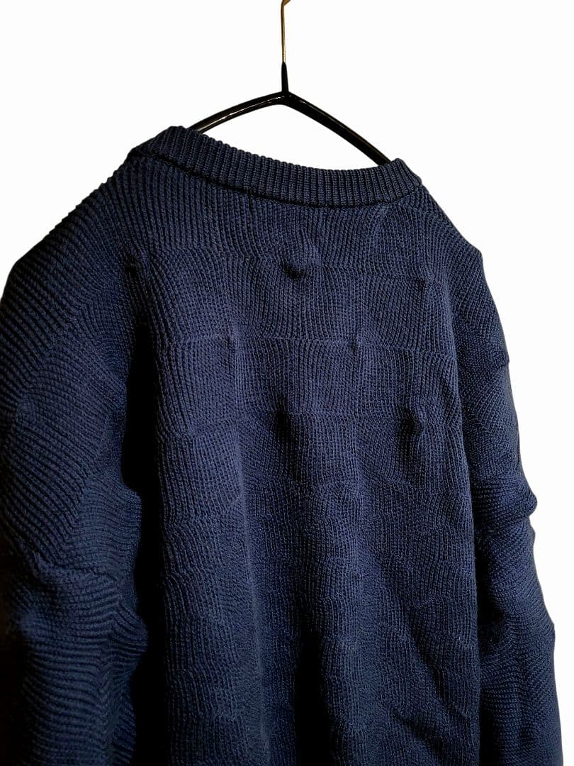 Issey Miyake Knitted Tops Sweaters Vtg Fw82 Men 3D Jumper