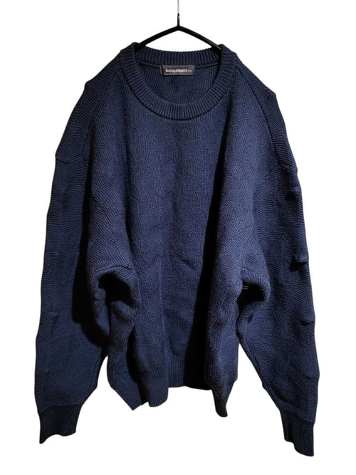 Issey Miyake Knitted Tops Sweaters Vtg Fw82 Men 3D Jumper