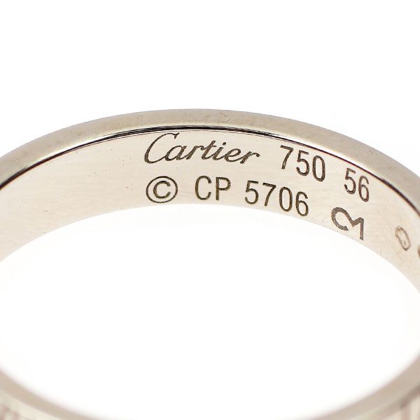 Cartier Ring K18Wg 56