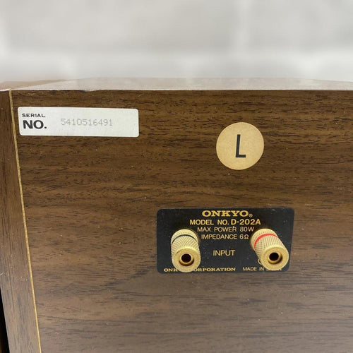 Onkyo Speakers D-202A
