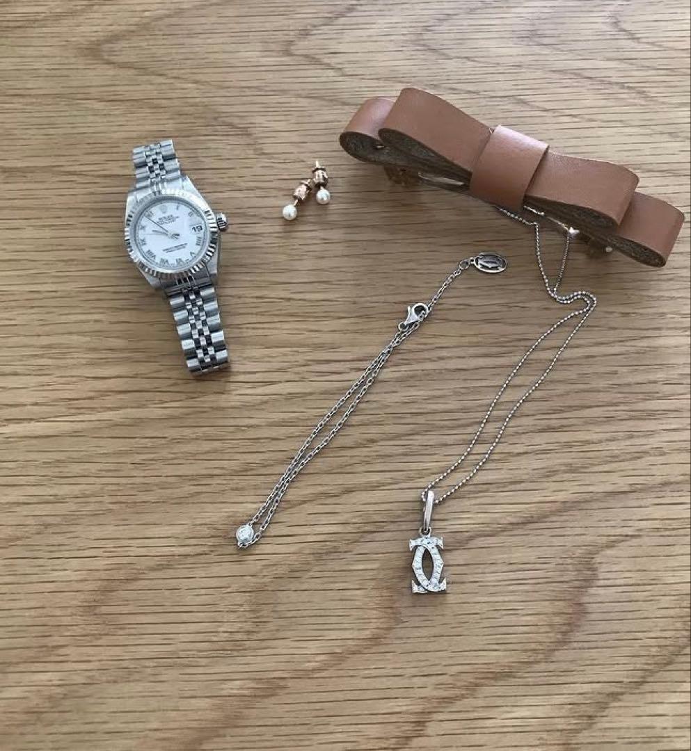 Cartier Charms 2C K18Wg