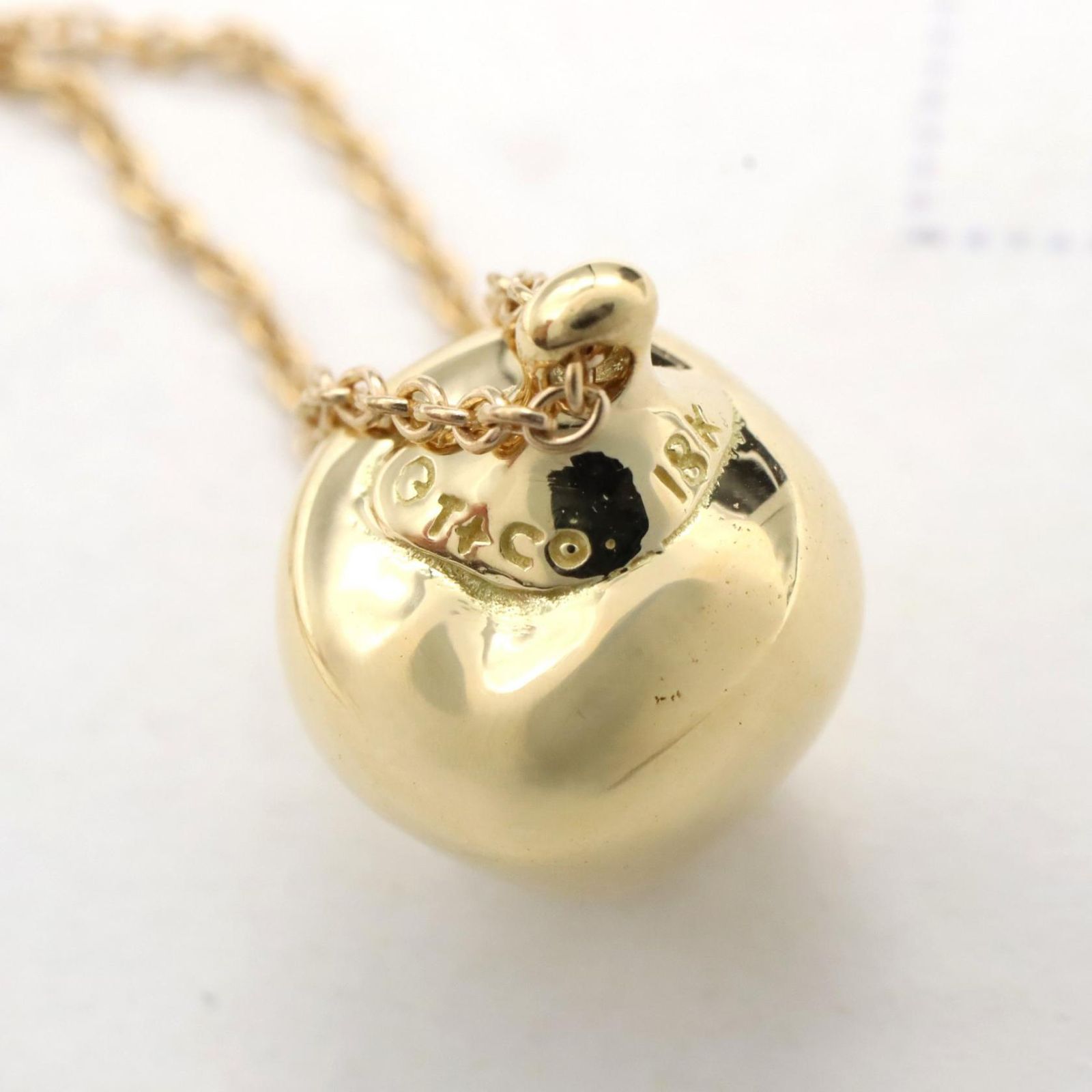Tiffany Necklace Co 40.5 K18 Used A