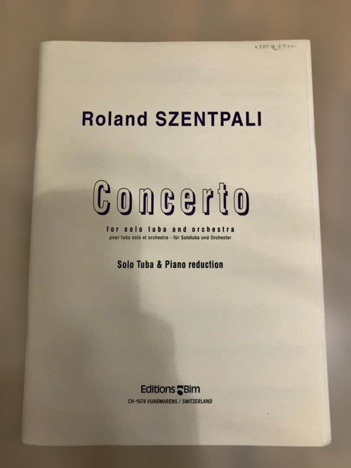 Other Roland Szentpali Concerto