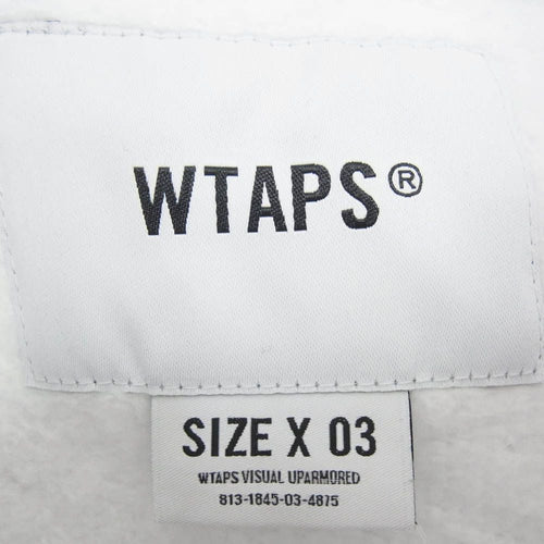 Wtaps Hoodie 23Aw 232Atdt-Csm29 Vua Hoody Cotton X03