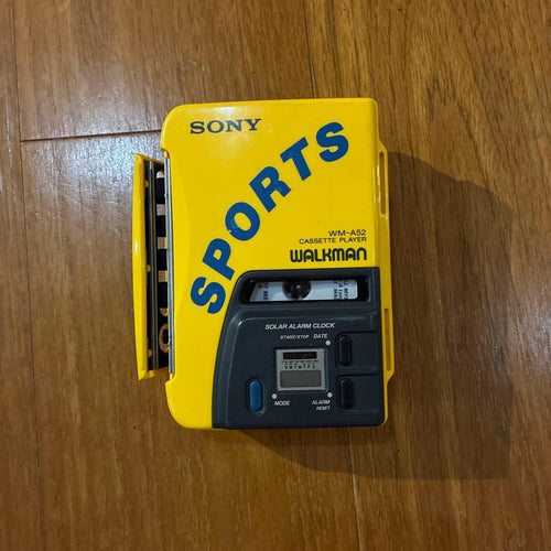 Sony Cassette Players Sports Wm-A52 Walkman 1988