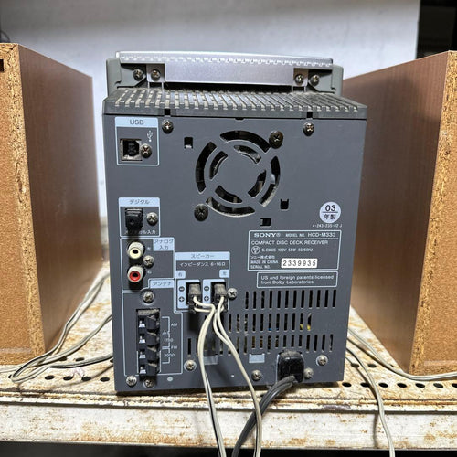 Sony Cd, Md Cassette Decks M333Nt Md/Cd/