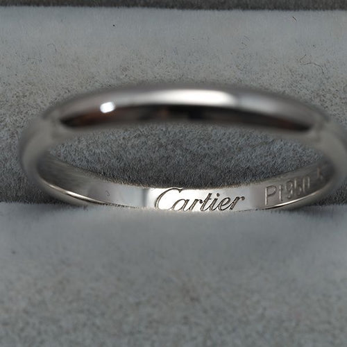 Cartier Ring 1895 52 Pt950 #194501