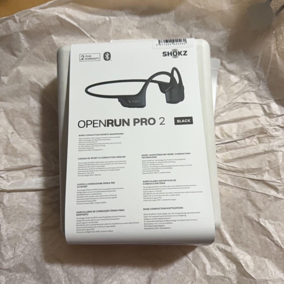 Shokz Bone-Conduction Earphones Openrun Pro 2