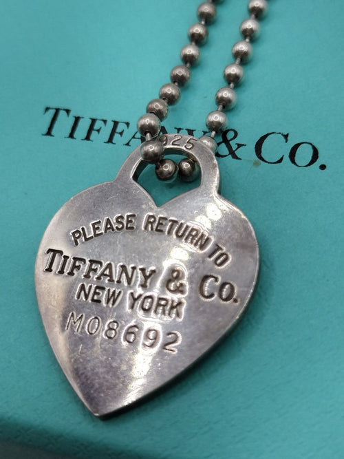 Tiffany Necklace Tiffany&Co. Sv925 J2221