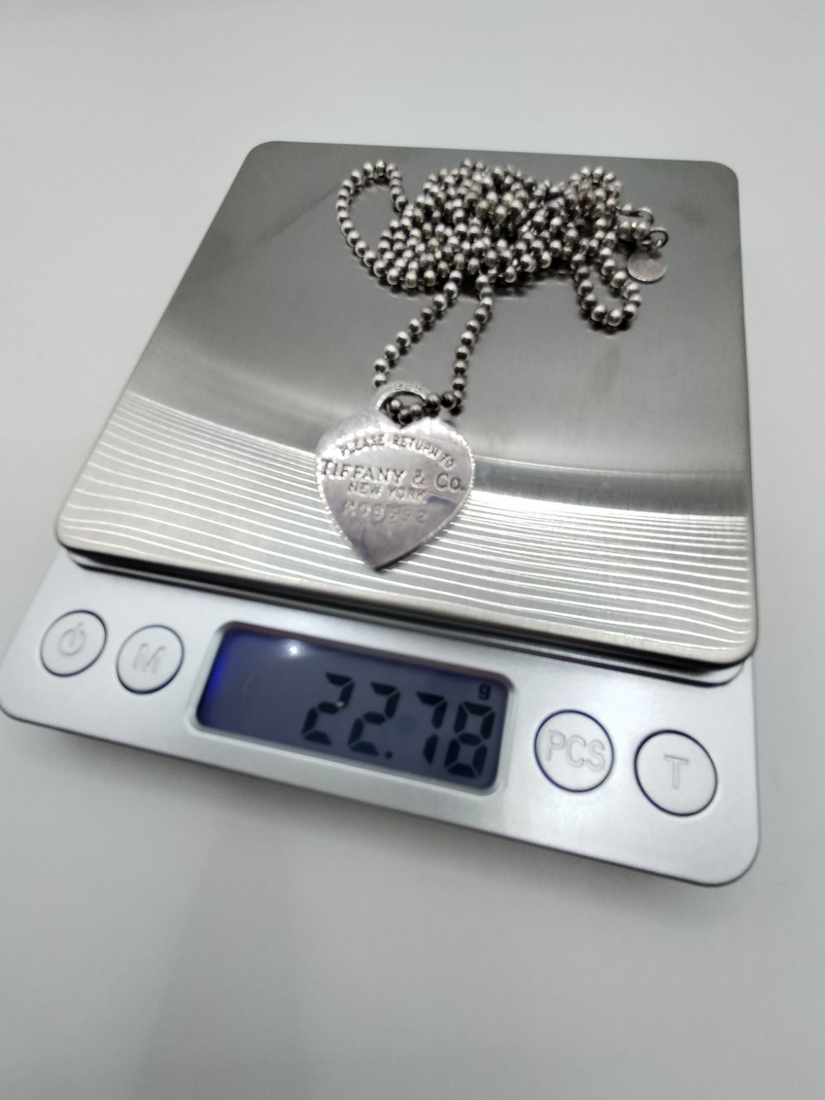 Tiffany Necklace Tiffany&Co. Sv925 J2221