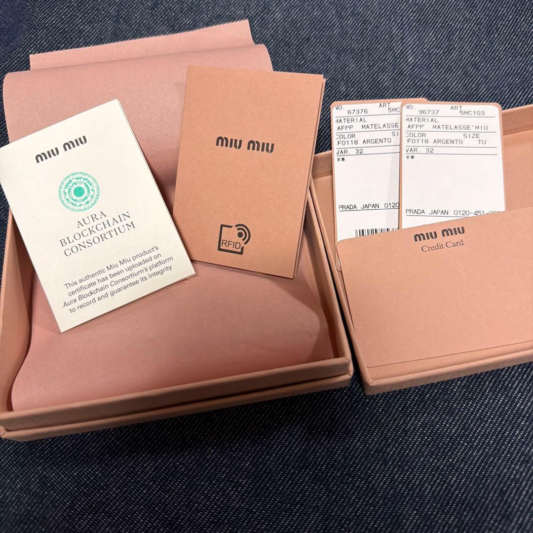 Miu Card Cases Miumiu