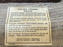 Record Needle Cartridge 6 Golden Pyramid Needles