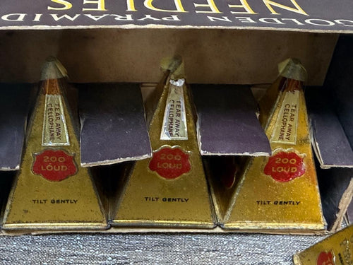 Record Needle Cartridge 6 Golden Pyramid Needles