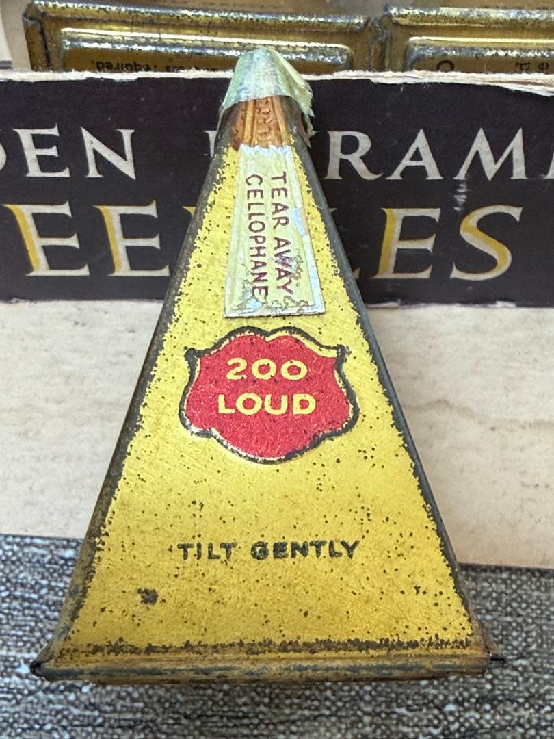 Record Needle Cartridge 6 Golden Pyramid Needles