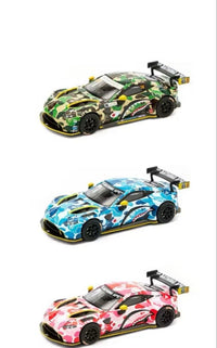 A Bathing Ape Other Bape X Poprace Aston Martin Gt3 3 Pink Blue Green