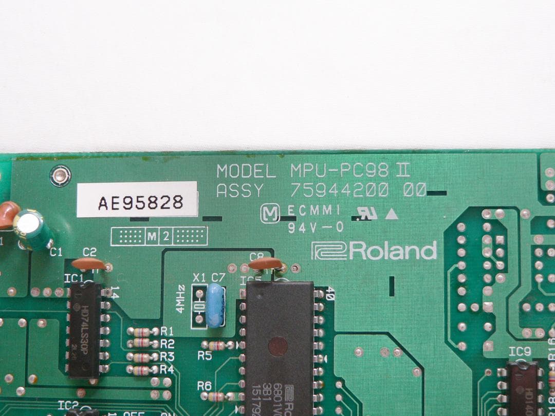 Roland Expansion Card Pc-98 Mpu-Pc98Ii Midi C