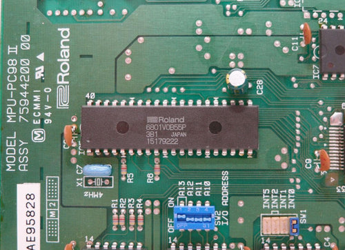 Roland Expansion Card Pc-98 Mpu-Pc98Ii Midi C