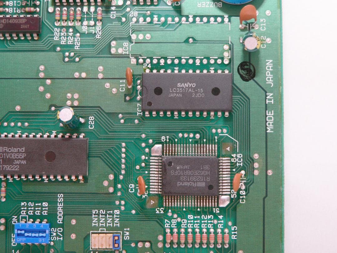 Roland Expansion Card Pc-98 Mpu-Pc98Ii Midi C