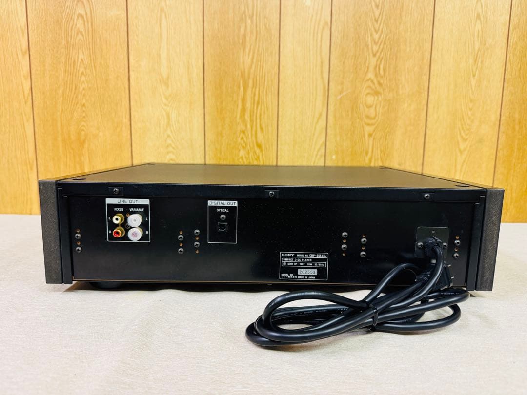 Sony Cd Sacd Player Cdp-555Esj