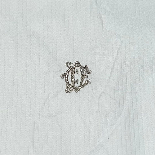 Dior Homme Dress Shirts Business Emblem Logo Embroidery Shirt