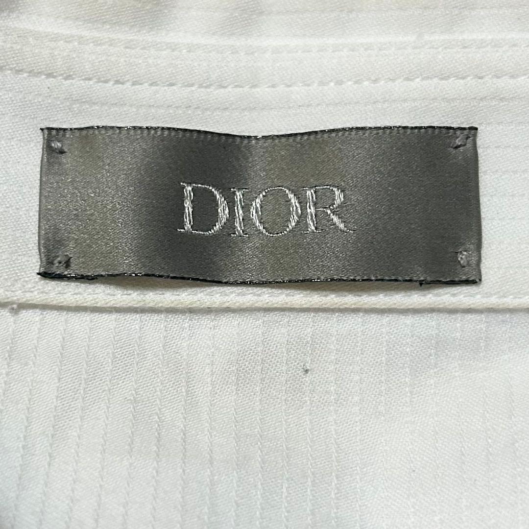 Dior Homme Dress Shirts Business Emblem Logo Embroidery Shirt