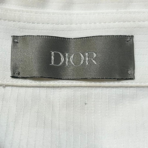 Dior Homme Dress Shirts Business Emblem Logo Embroidery Shirt