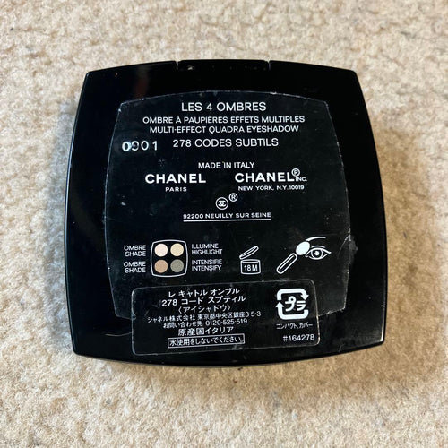 Chanel Eyeshadow Palettes 278