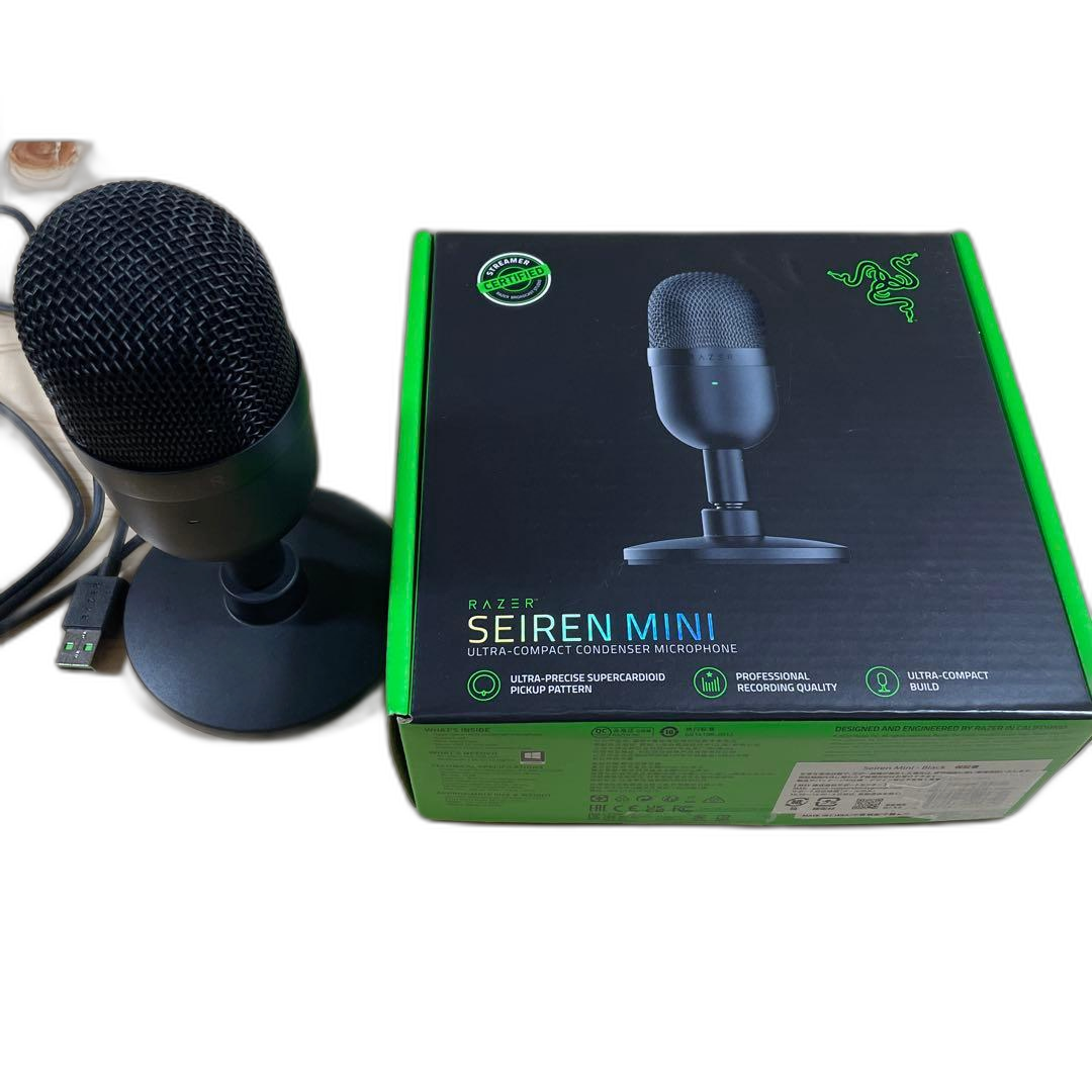 Condenser Microphone Razer Seiren Mini Usb