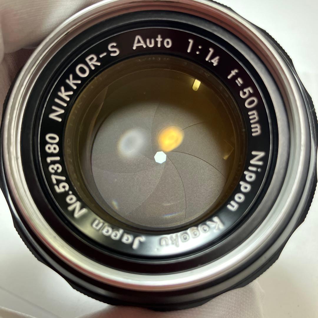Nikon Slr Camera (Film) F +Nikkor-S Auto F1.4