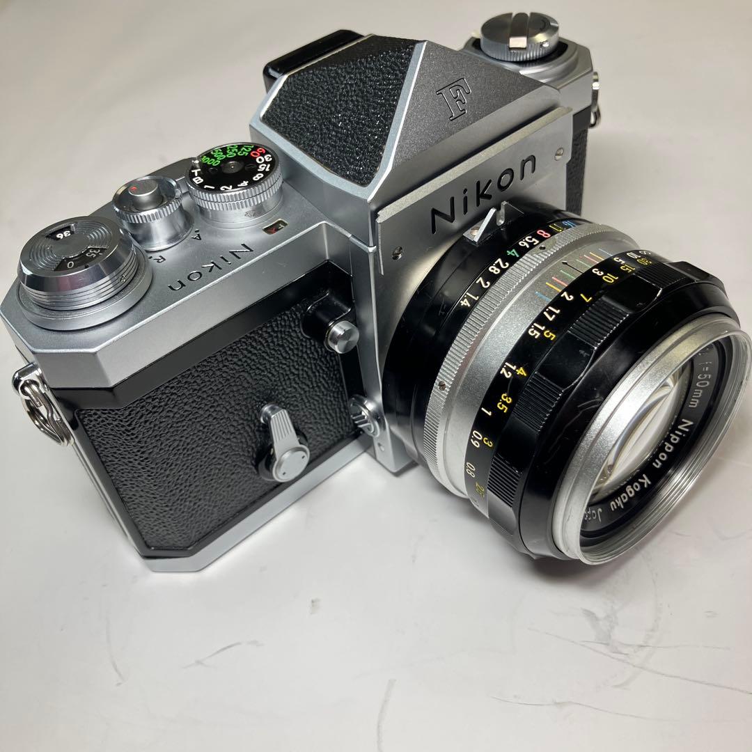 Nikon Slr Camera (Film) F +Nikkor-S Auto F1.4